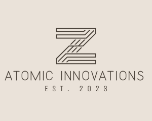 Minimal Tech Letter Z  logo design