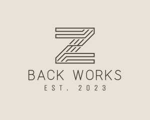 Minimal Tech Letter Z  logo design