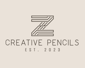 Minimal Tech Letter Z  logo design