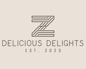 Minimal Tech Letter Z  logo design