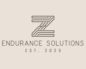 Minimal Tech Letter Z  logo design