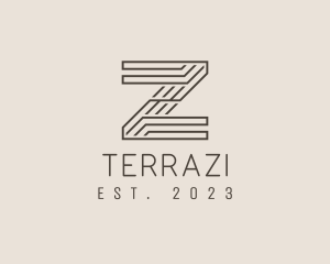 Minimal Tech Letter Z  logo design