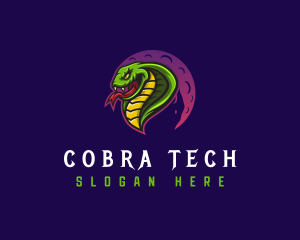 Cobra - Wild Cobra Snake logo design