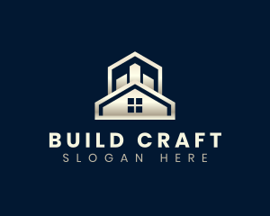 Building House Construction logo design