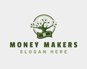 Tree Money Banking logo design