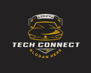Auto Detailing Mechanic Logo
