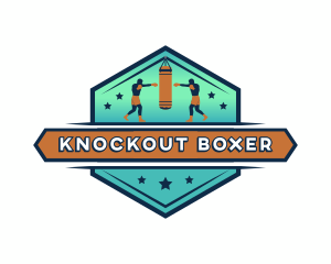 Sports Boxing Fitness logo design