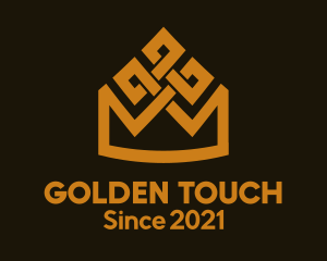 Gold Crown House logo design