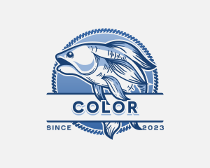 Fisherman - Fish Seafood Market logo design