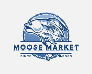 Fish Seafood Market logo design