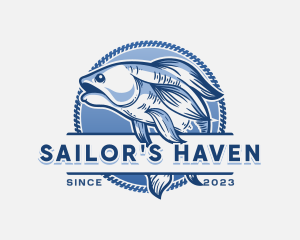 Fish Seafood Market logo design