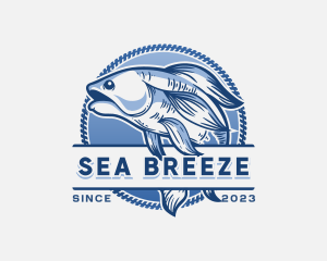 Fish Seafood Market logo design