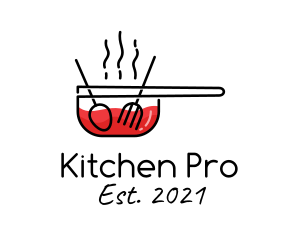 Soup Pot Restaurant logo design