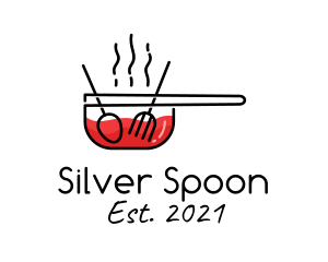 Soup Pot Restaurant logo design