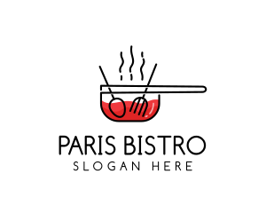 Soup Pot Restaurant logo design