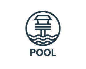 Ocean Beach House logo design