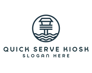 Ocean Beach House logo design