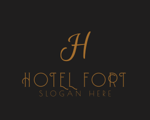 Luxury Hotel Boutique logo design