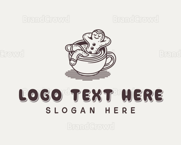 Gingerbread Coffee Bakery Logo