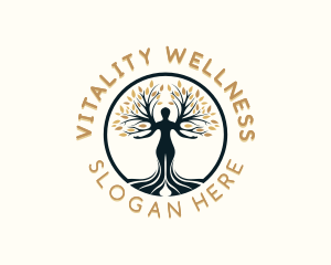 Beauty Wellness Spa logo design