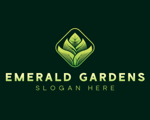 Garden Leaf Landscaping logo design