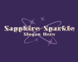 Stardust Sparkle Orbit logo design