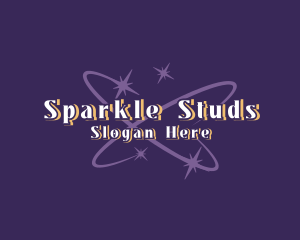 Stardust Sparkle Orbit logo design