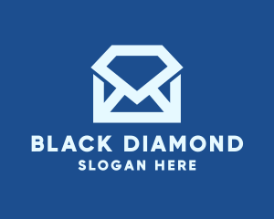 Digital Diamond Message logo design