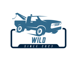 Tow Truck Vehicle Transportation Logo