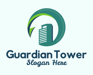 Building Tower Realtor logo design