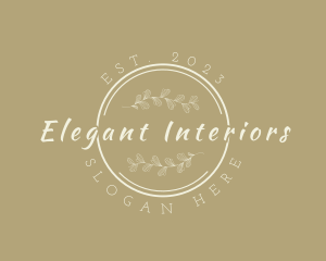 Elegant Spa Business logo design