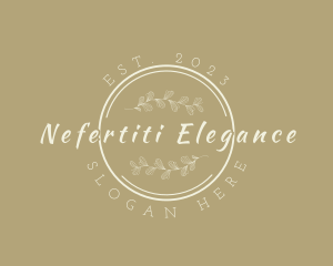 Elegant Spa Business logo design