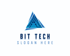 Software Tech Circuit logo design