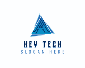 Software Tech Circuit logo design