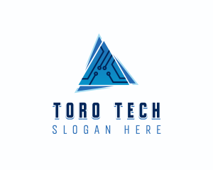 Software Tech Circuit logo design