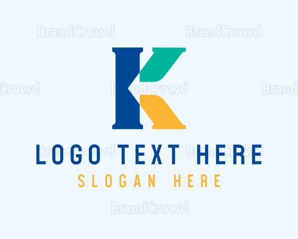 Generic Business Letter K Logo