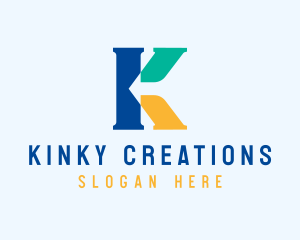 Generic Business Letter K logo design