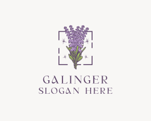 Botanical Lavender Bouquet Logo