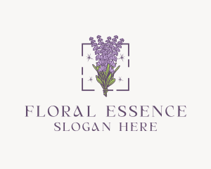 Bouquet - Botanical Lavender Bouquet logo design