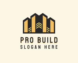 Real Estate Building Property logo design