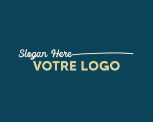 Retro Startup Business Logo