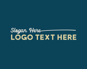 Simple - Retro Startup Business logo design