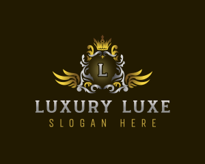 Royal Luxury Crest logo design