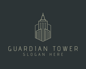 Tower Building Realtor logo design