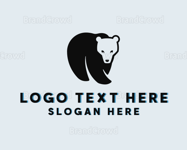 Wild Animal Bear Logo