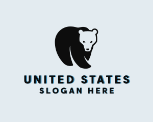 Wild Animal Bear  logo design
