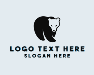 Safari - Wild Animal Bear logo design