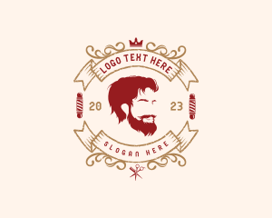 Stylist - Barbershop Fashion Man logo design