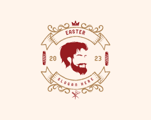 Man - Barbershop Fashion Man logo design