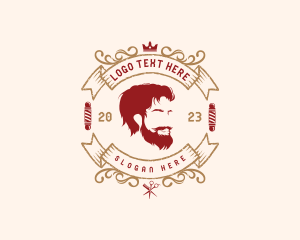 Beard - Barbershop Fashion Man logo design